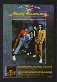 Golden Earring fanclub magazine 2011#3 back cover